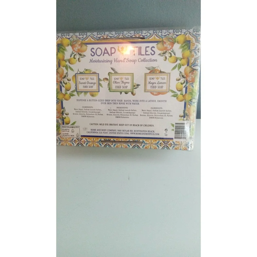 Soap Tress Moisturizing Hand‎ Soap Collection - Meyer Lemon, Olive Thyme
